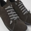 Damen CamperLab Sneaker | Grauer Damenschuh Aus Nubukleder