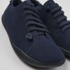 Damen CamperLab Sneaker | Blauer Damenschuh Aus Nubukleder