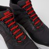 Herren CamperLab Stiefeletten | Atmungsaktive Herrenstiefelette In Schwarz