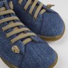 Damen CamperLab Sneaker | Blauer Damenschuh Aus Textil