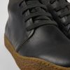 Herren CamperLab Lassige Schuhe | Grauer Herrenschuh Aus Leder