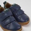 Kinder CamperLab Sneaker | Dunkelblauer Kinderschuh Aus Leder