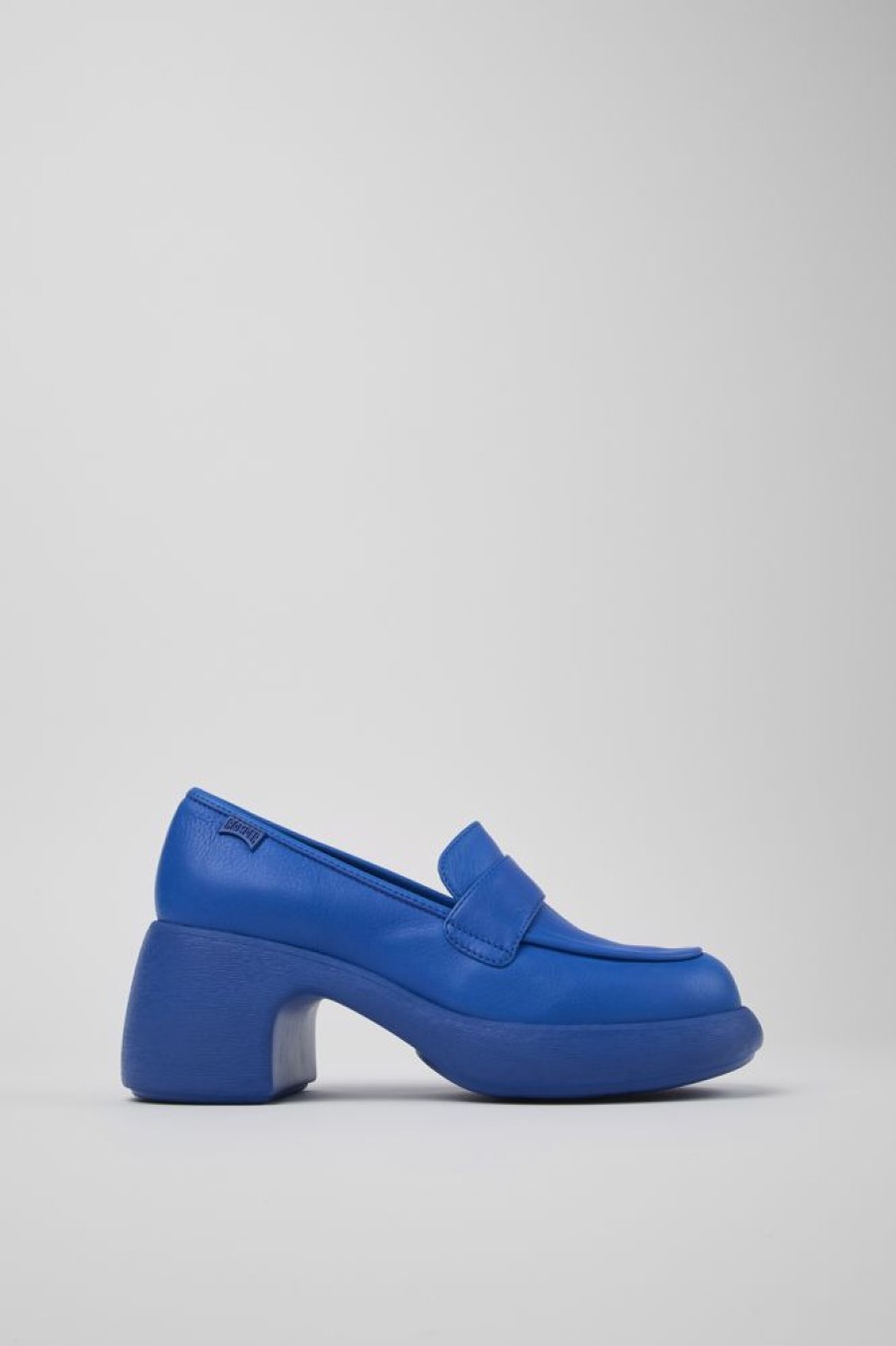 Damen CamperLab Sneaker | Blaue Lederloafer Fur Damen