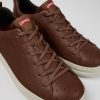 Herren CamperLab Sneaker | Brauner Herrensneaker Aus Leder