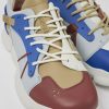 Herren CamperLab Sneaker | Mehrfarbiger Herrensneaker Aus Leder/Textil