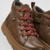 Kinder CamperLab Stiefel | Braune Kinderstiefelette Aus Leder