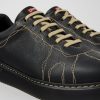 Herren CamperLab Sneaker | Schwarzer Herrensneaker Aus Leder