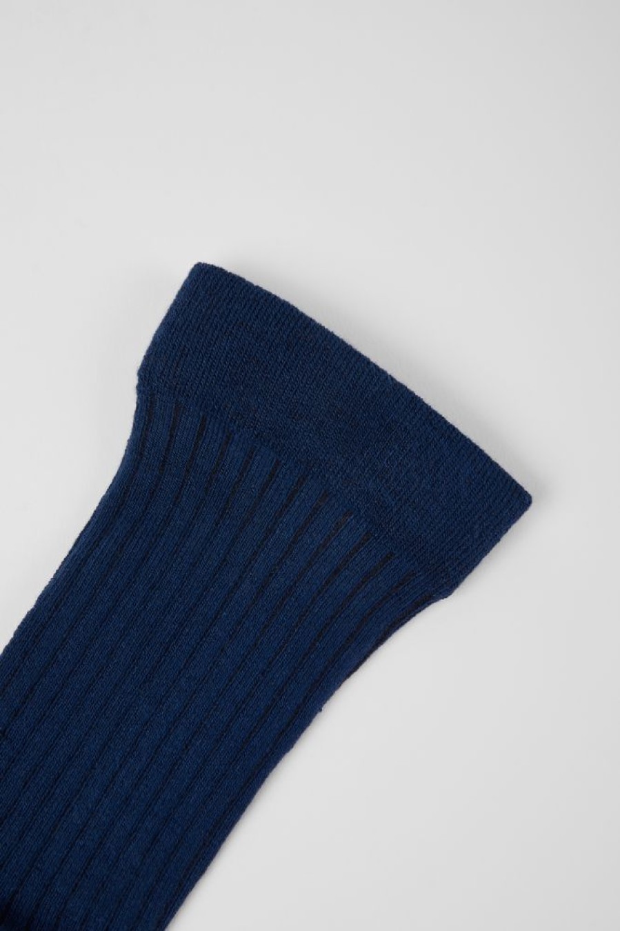 Herren CamperLab Socken | Dunkelblaue Socken In Zusammenarbeit Mit Pyratex®