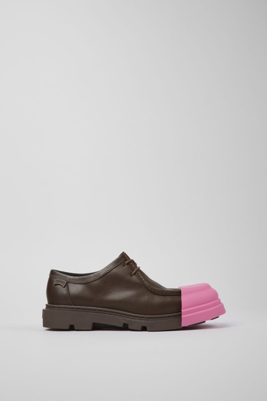 Damen CamperLab Sneaker | Brauner Damenschuh Aus Leder