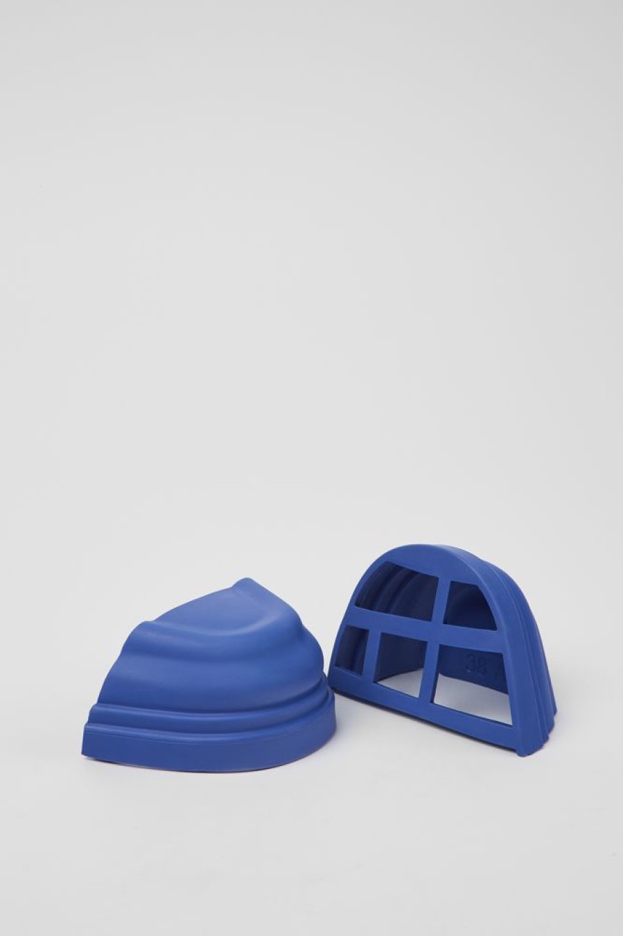 Damen CamperLab Junction Toe Caps | Blaue Stiefelkappe Aus Synthetikmaterial