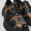 Herren CamperLab Elegante Schuhe | Herrenschuh Aus Leder In Schwarz Und Braun