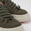 Damen CamperLab Sneaker | Gruner Damensneaker Aus Recyclingbaumwolle