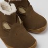 Kinder CamperLab Stiefel | Brauner Kinderstiefel Aus Nubukleder