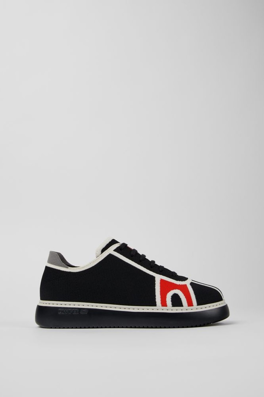 Herren CamperLab Sneaker | Schwarzer Herrensneaker Aus Textil