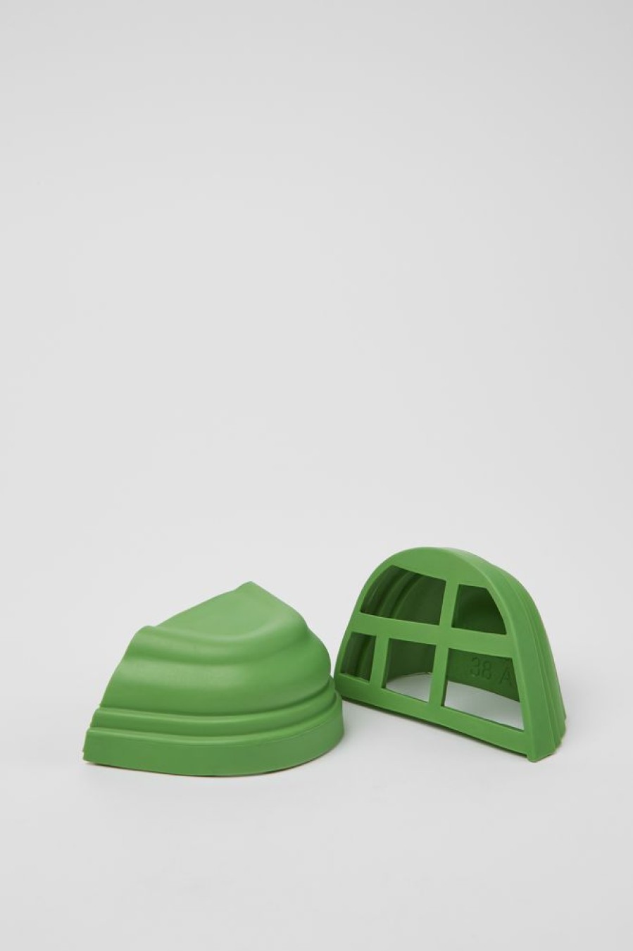 Damen CamperLab Junction Toe Caps | Grune Stiefelkappe Aus Synthetikmaterial