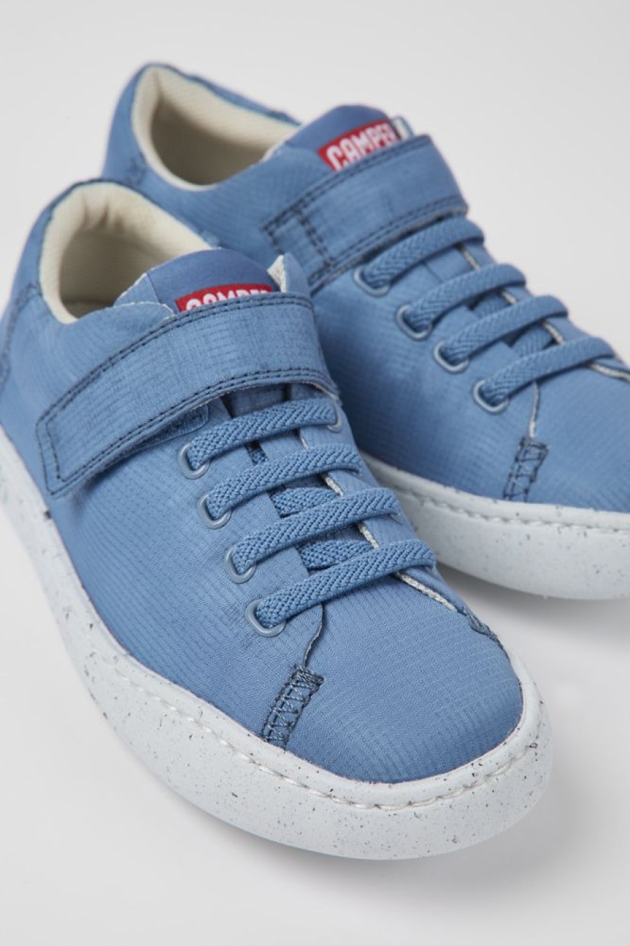 Kinder CamperLab Klettverschluss | Blauer Kinderschuh Aus Textil