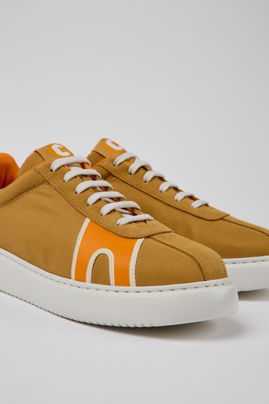 Damen CamperLab Sneaker | Damensneaker In Orange Und Beige