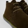 Herren CamperLab Elegante Schuhe | Gruner Desert-Boot Aus Nubukleder Fur Herren