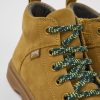 Kinder CamperLab Stiefel | Braune Kinderstiefelette Aus Nubukleder