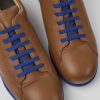 Herren CamperLab Lassige Schuhe | Brauner Herrenschuh Aus Leder