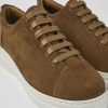 Damen CamperLab Sneaker | Brauner Damensneaker Aus Nubukleder