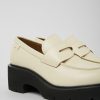 Damen CamperLab Sneaker | Weiser Damenloafer Aus Leder