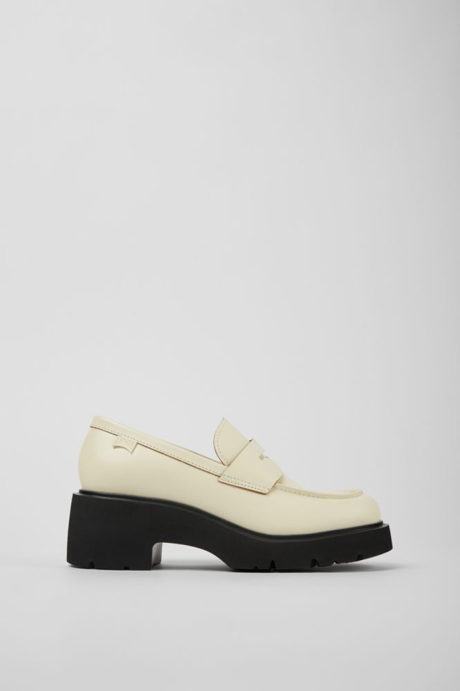 Damen CamperLab Sneaker | Weiser Damenloafer Aus Leder