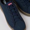 Damen CamperLab Sneaker | Blauer Damensneaker Aus Recyceltem Leder