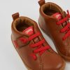 Kinder CamperLab Stiefel | Brauner Lederschuh