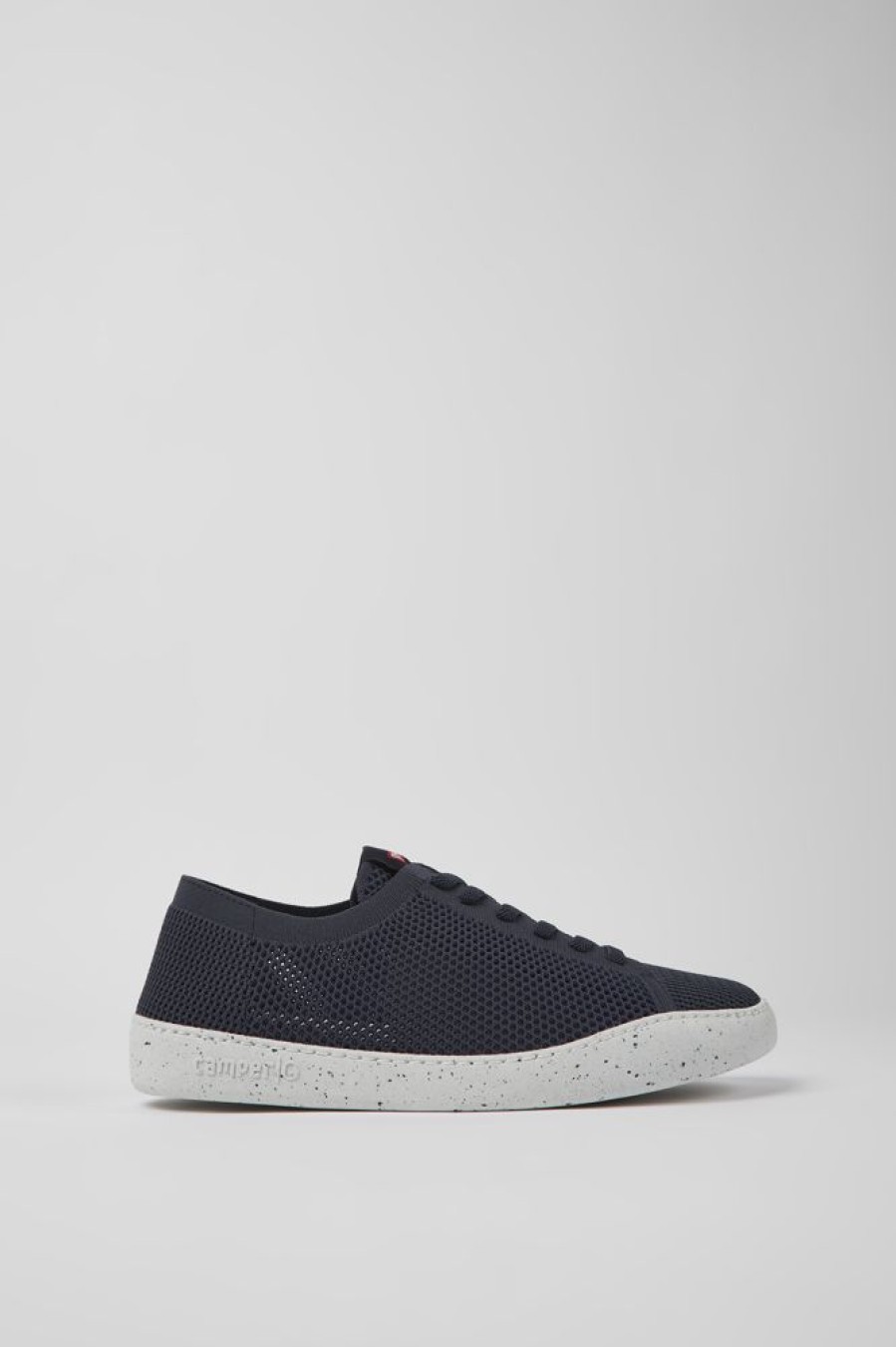 Herren CamperLab Lederfreie Schuhe | Blauer Herrensneaker Aus Textil