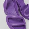 Damen CamperLab Sneaker | Violette Absatzsandalen Aus Synthetikmaterial