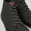 Herren CamperLab Sneaker | Dunkelgrauer Herrensneaker Aus Textil