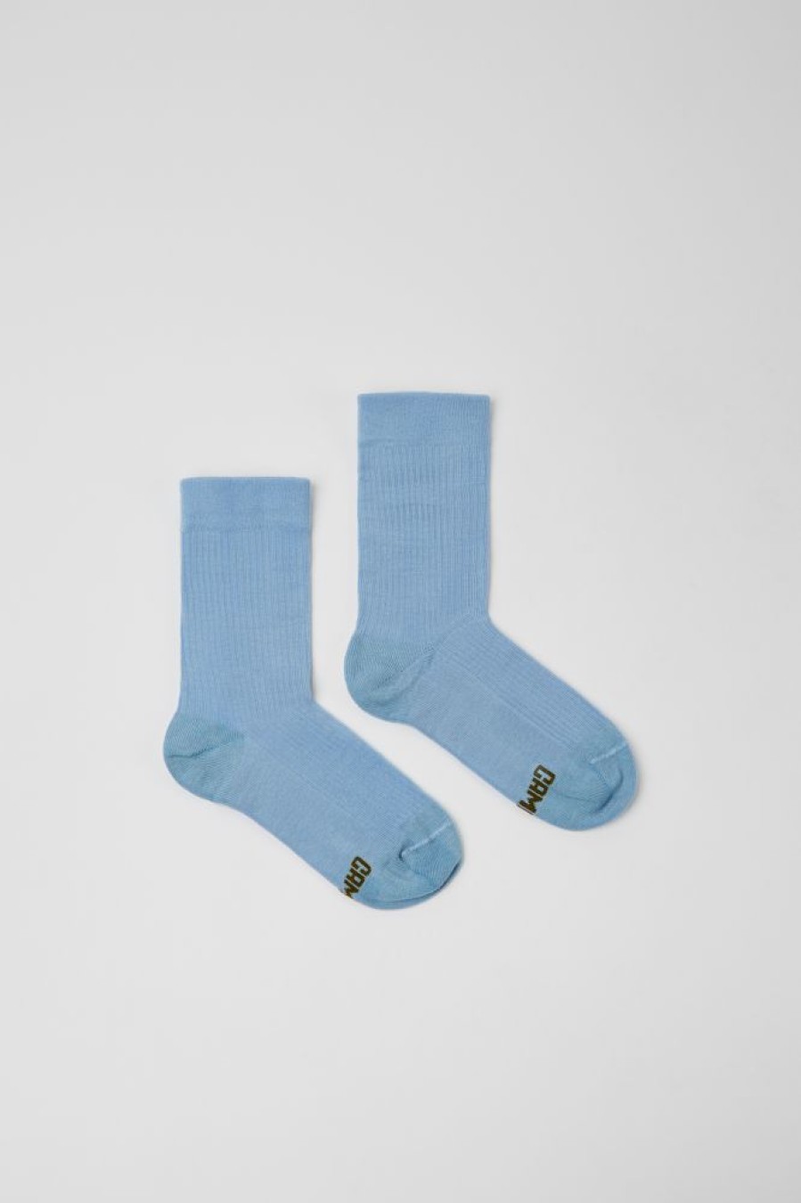 Damen CamperLab Socken | Blaue Socken In Zusammenarbeit Mit Pyratex®