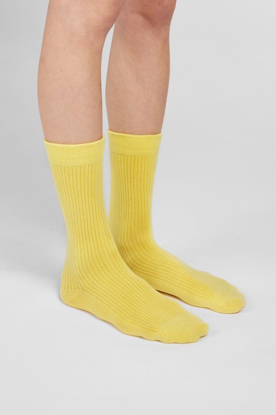 Damen CamperLab Socken | Gelbe Socken Aus Pyratex®