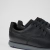 Herren CamperLab Sneaker | Schwarzer Herrenschuh Aus Leder