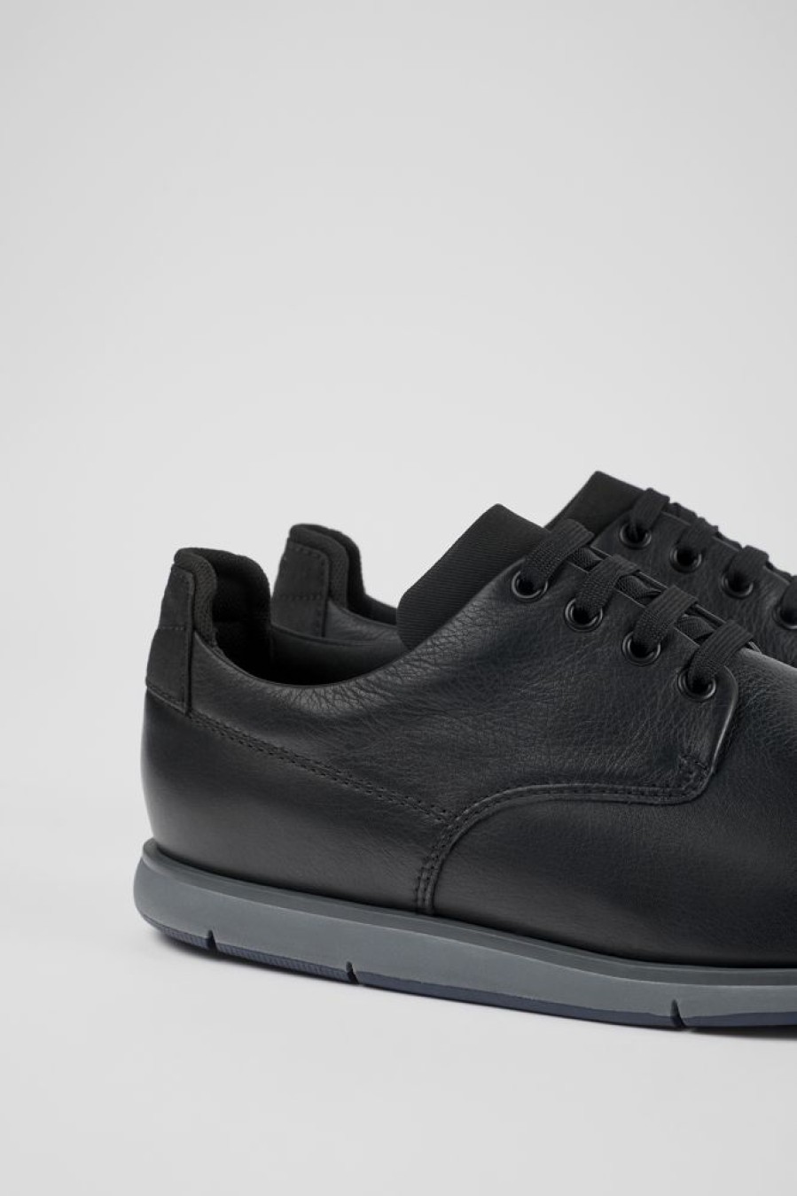 Herren CamperLab Sneaker | Schwarzer Herrenschuh Aus Leder