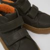 Kinder CamperLab Stiefel | Gruner Lederstiefel