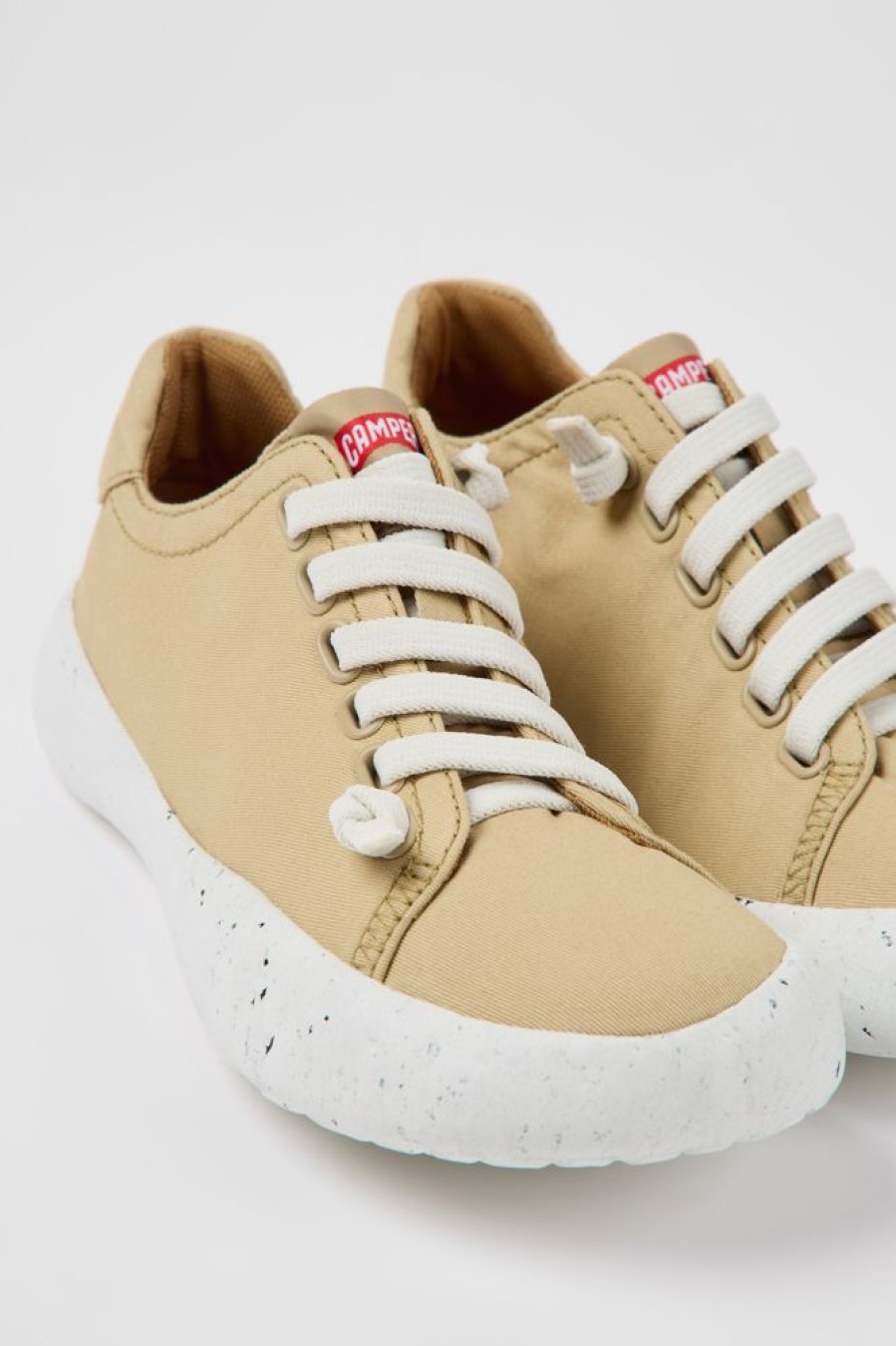 Damen CamperLab Sneaker | Brauner Damensneaker Aus Textil