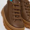 Kinder CamperLab Stiefel | Braune Kinderstiefelette Aus Leder