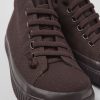 Damen CamperLab Stiefeletten | Weinroter Damensneaker Aus Recyclingbaumwolle