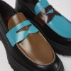 Herren CamperLab Slipper | Mehrfarbiger Herrenloafer Aus Leder