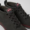 Damen CamperLab Stiefeletten | Damensneaker Aus Leder In Grau Und Schwarz