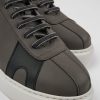 Damen CamperLab Sneaker | Dunkelgrauer Damensneaker Aus Mirum®-Textil