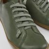 Damen CamperLab Sneaker | Gruner Damenschuh Aus Leder