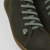 Herren CamperLab Lassige Schuhe | Grungraue Herrenstiefelette Aus Nubukleder