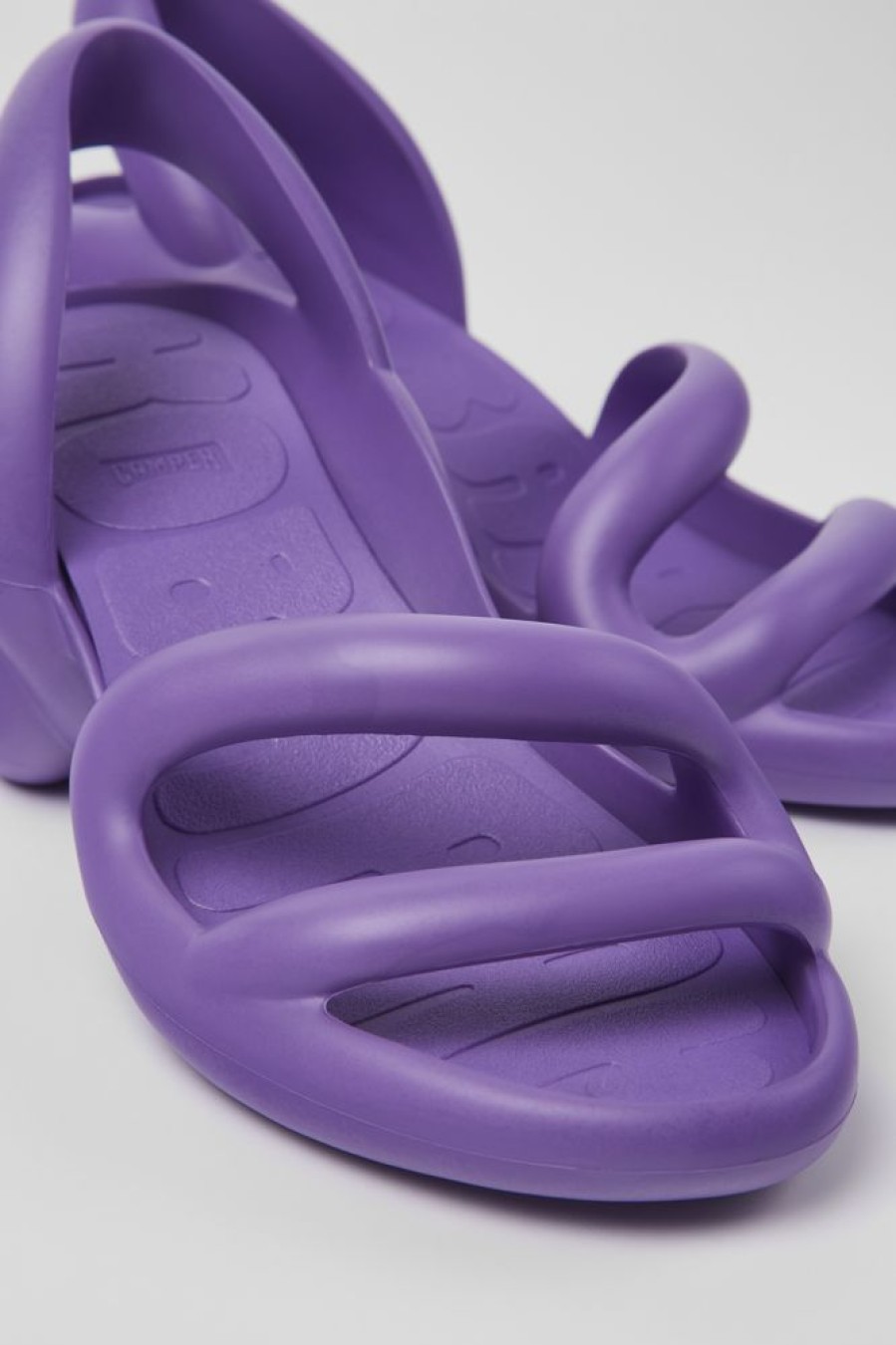 Herren CamperLab Sneaker | Violette Herrensandalen Aus Synthetikmaterial