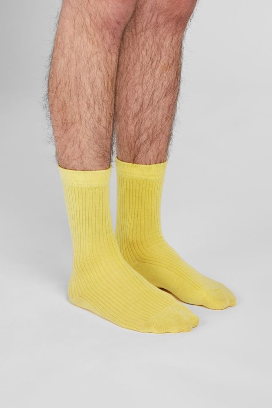 Herren CamperLab Socken | Gelbe Socken Aus Pyratex®