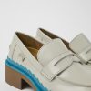 Damen CamperLab Sneaker | Damenloafer Aus Leder In Grau Und Blau