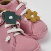 Kinder CamperLab Stiefel | Rosafarbener Kinderschuh Aus Leder