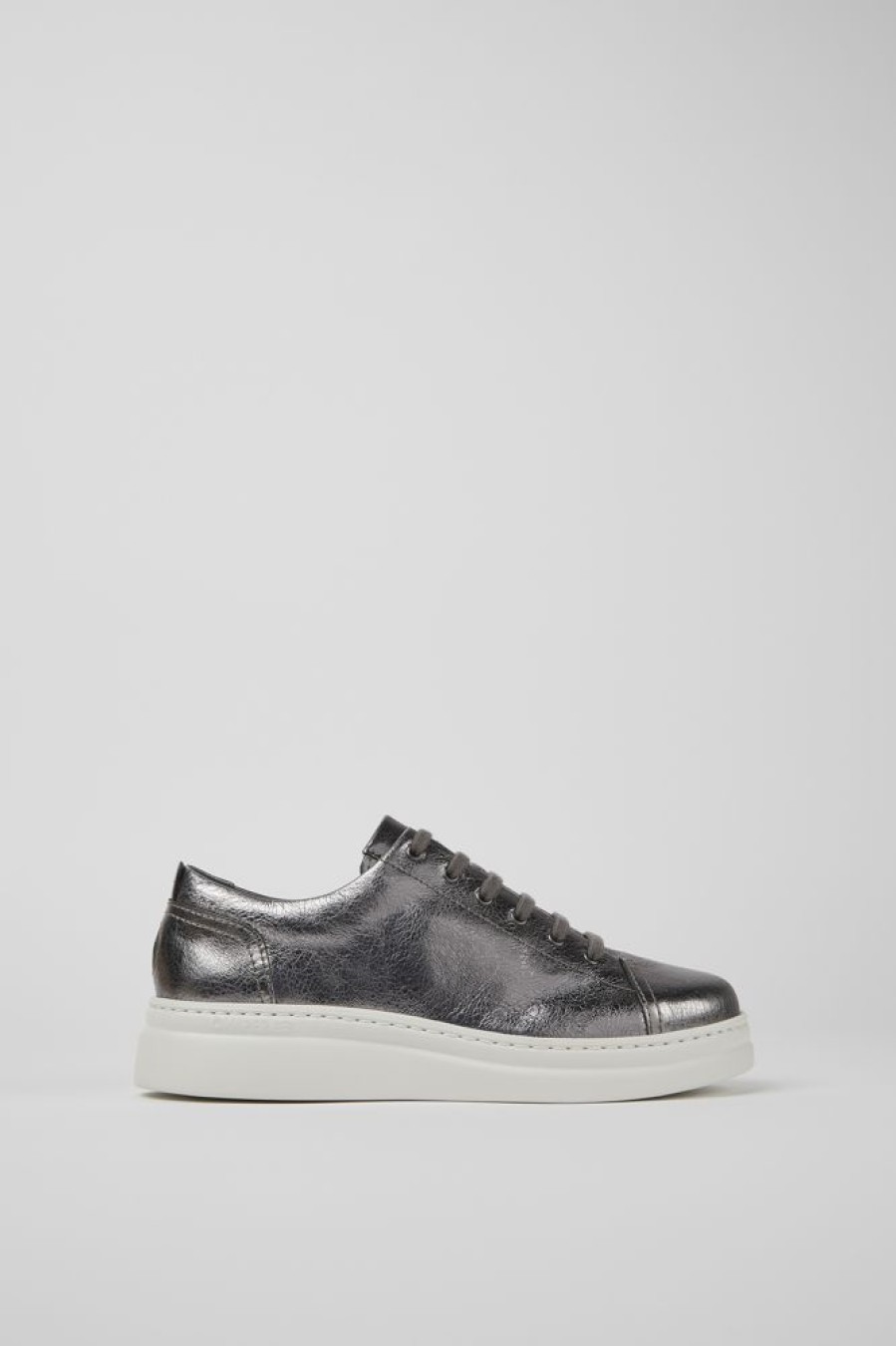 Damen CamperLab Sneaker | Damensneaker Aus Leder In Graumetallic